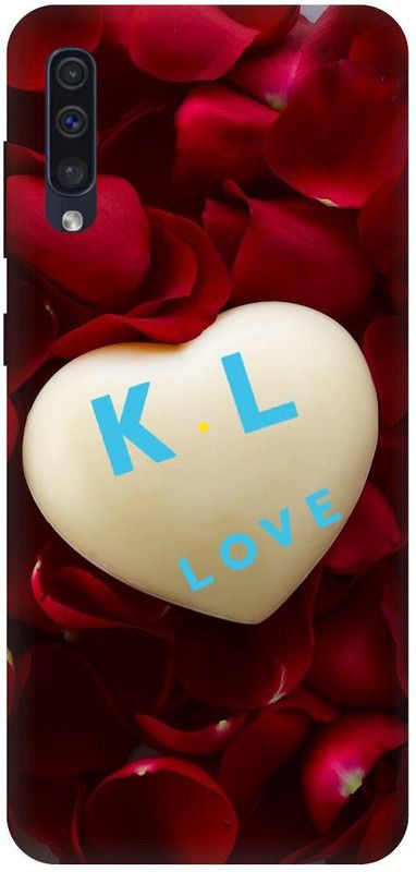 THESTONEWELL Back Cover for SAMSUNG G A50 K L LETER GRIL AND BOY LOVE  (Multicolor, Waterproof, Pack of: 1)