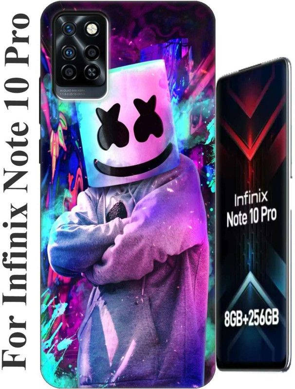 Auqueno Back Cover for Infinix Note 10 Pro 2635  (Red, Flexible, Silicon, Pack of: 1)