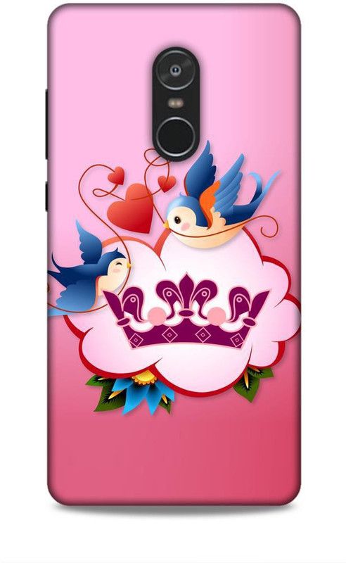 Keviv Back Cover for Mi Redmi Note 4, Mi Redmi Note 4X  (Pink, 3D Case, Pack of: 1)