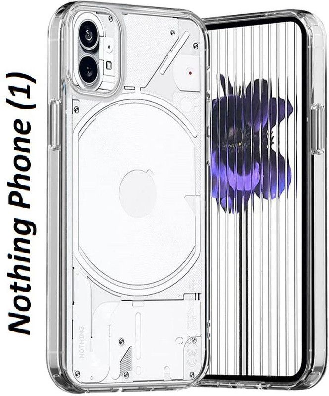 INFINITYWORLD Back Cover for Nothing Phone 1,Nothing Phone (1)  (Transparent, Shock Proof, Silicon, Pack of: 1)