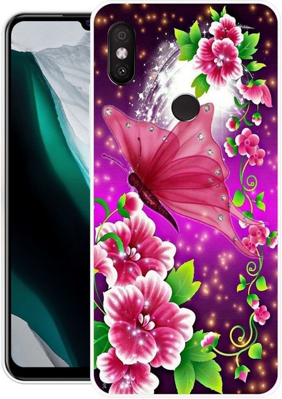 ROCKPRINT Back Cover for Mi Redmi Y2  (Multicolor, Grip Case, Silicon, Pack of: 1)