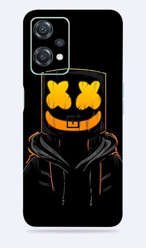 WeCre8 Skin's Oneplus Nord CE2 Lite 5G Mobile Skin  (Black Marshmello Multicolor Mobile Skin)