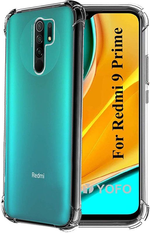 OffersOnly Back Cover for Poco M2 See Through Design  (Transparent, Flexible, Pack of: 1)