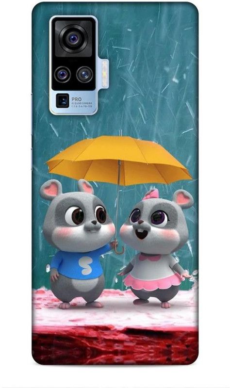 Lucent Crafts Back Cover for Vivo X50 Pro  (Multicolor, 3D Case, Pack of: 1)