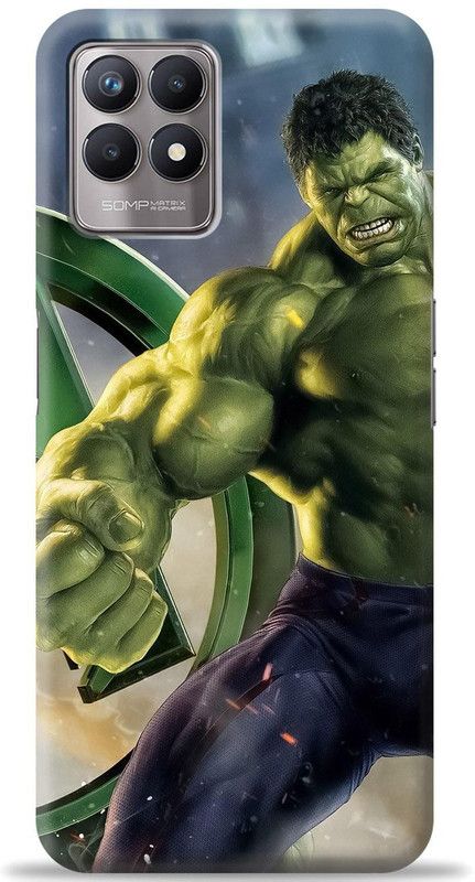 Dreamer Back Cover for Realme 8i  (Green, Shock Proof, Pack of: 1)