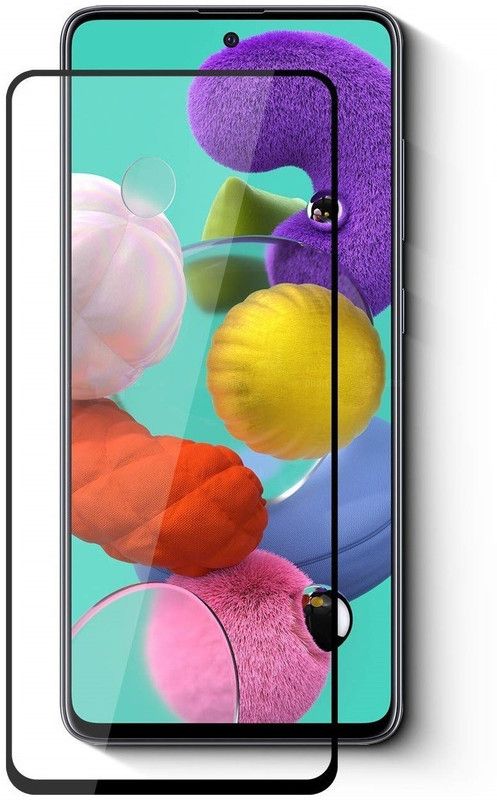 Remembrand Edge To Edge Tempered Glass for Samsung Galaxy A71  (Pack of 1)