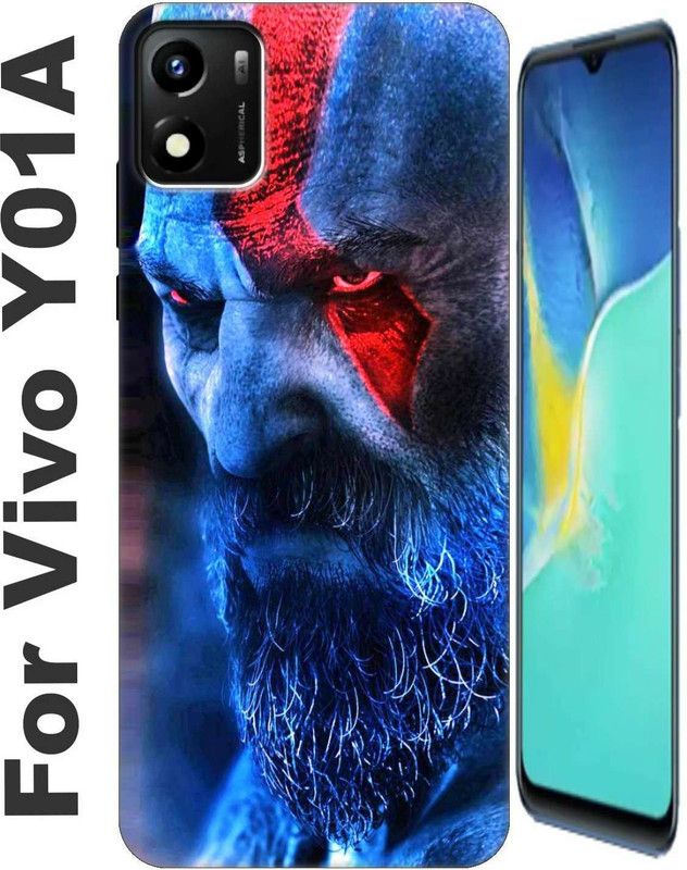 RDcon Back Cover for Vivo Y01A 2608  (Khaki, Shock Proof, Silicon, Pack of: 1)