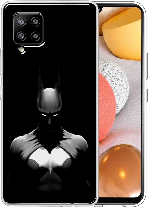 Vascase Back Cover for Samsung Galaxy A42  (Black, Dual Protection, Silicon, Pack of: 1)