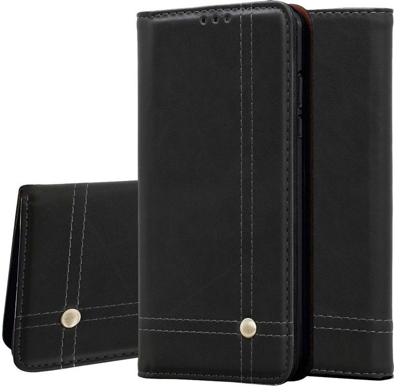 Bepak Wallet Case Cover for Apple iPhone 11 PRO (5.8 Inch)  (Black, Dual Protection)