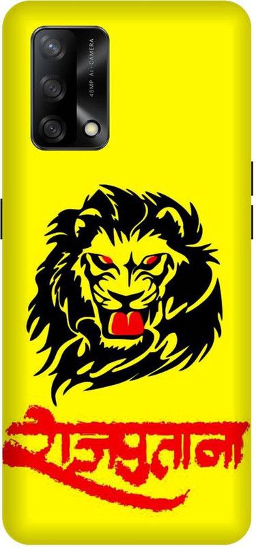 SAVETREE Back Cover for Oppo F19, CPH2219, Oppo F19s, CPH2223, Rajputana, Tiger Rajputana  (Multicolor, 3D Case)