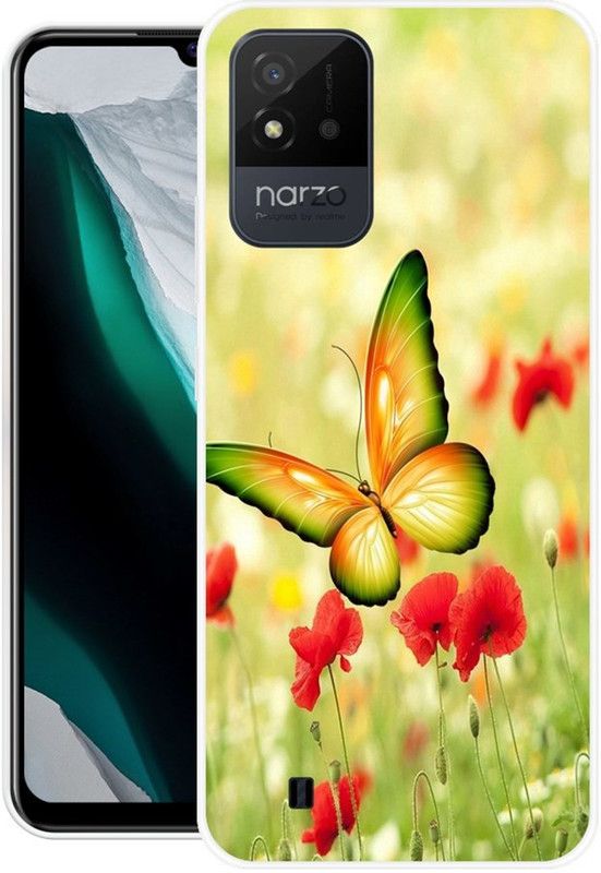 KLC Back Cover for Realme Narzo 50i, Realme C20, Realme C11 2021  (Multicolor, Grip Case, Silicon)