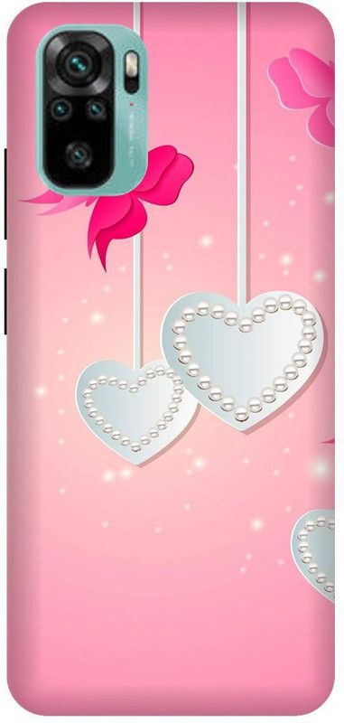 UMPRINT Back Cover for Redmi Note10  (Pink, Hard Case, Pack of: 1)
