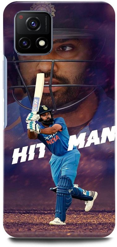 play fast Back Cover for Vivo Y72 5G, V2060 ROHIT, SHARMA, INDIAN, PLAYER, MUMBAI, INDIANS  (Blue, Hard Case, Pack of: 1)