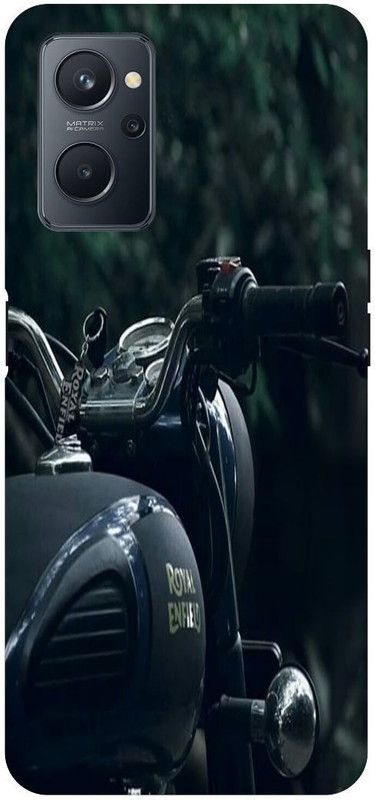Bluvver Back Cover for OPPO A76, CPH2375 Printed Royal Enfield Bike Back Cover  (Multicolor, Hard Case, Pack of: 1)
