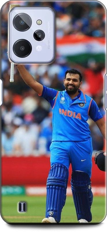 KEYCENT Back Cover for Realme C31, RMX3501 ROHIT SHARMA, INDIA, PLAYER, CRICKETER, BATSMAN, SPORTS  (Multicolor, Shock Proof, Pack of: 1)