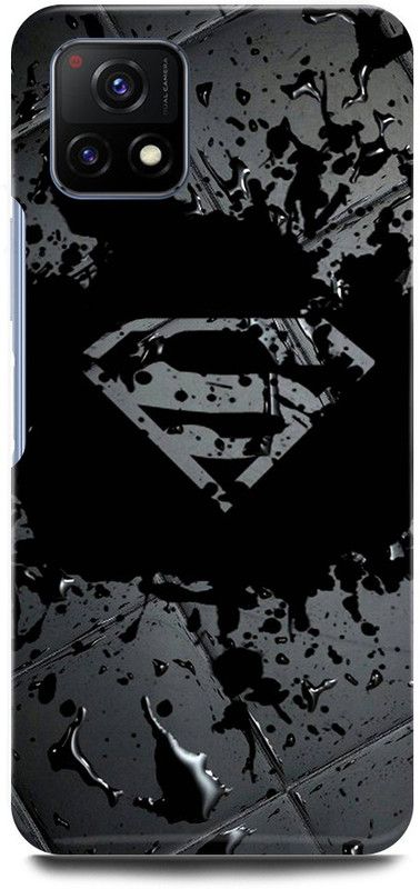 play fast Back Cover for Vivo Y72 5G, V2060 SUPERMAN, DC, LEGENDS, LOGO, SIGN  (Black, Hard Case, Pack of: 1)