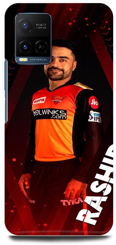 play fast Back Cover for Vivo Y21, V2111 RASHID, KHAN, SUNRISES, HYDERABAD  (Orange, Hard Case, Pack of: 1)