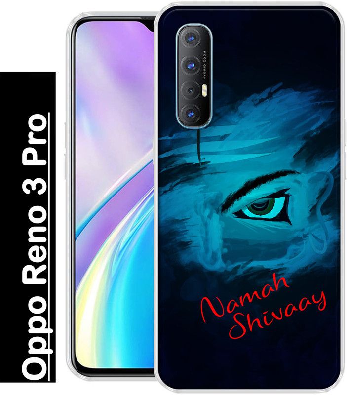 redfly Back Cover for Oppo Reno 3 Pro  (Multicolor, Grip Case, Silicon)