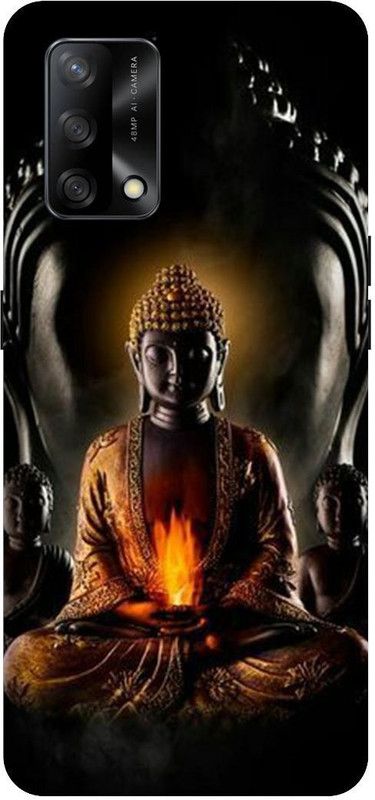 SAVETREE Back Cover for Oppo F19, CPH2219, Oppo F19s, CPH2223, Budhha, Gautam Budha  (Multicolor, 3D Case, Pack of: 1)