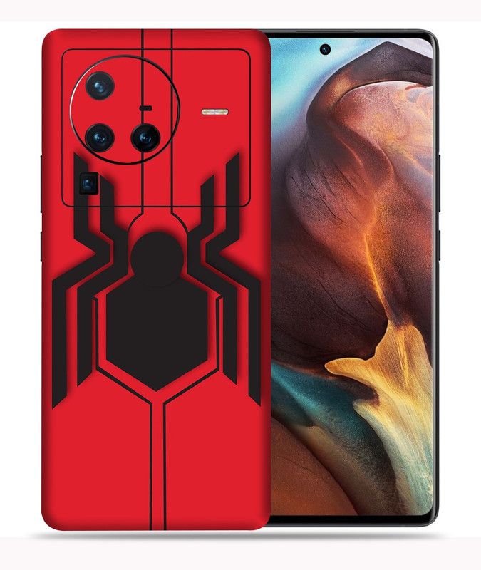 OggyBaba Vivo X80 Pro 5g, Spider Sign Mobile Skin  (Multicolor)