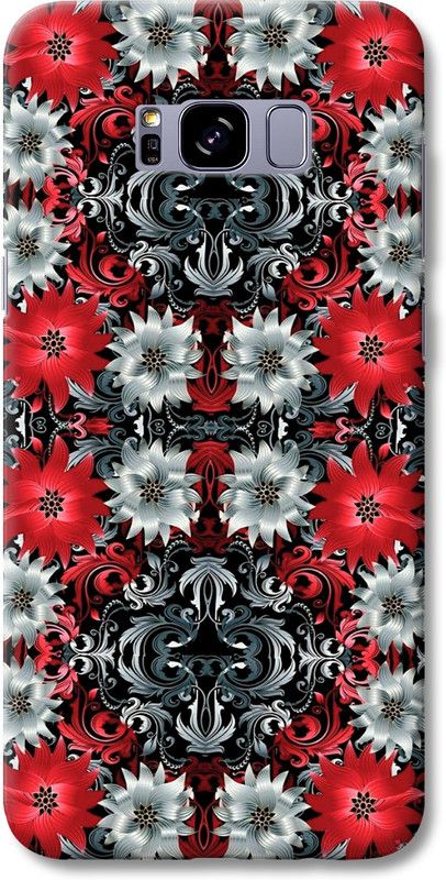 CoDecor Back Cover for Samsung Galaxy S8  (Red, Hard Case, Pack of: 1)