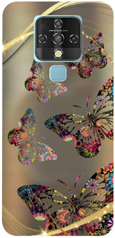 Golden mask Back Cover for Tecno Camon 80  (Multicolor, Waterproof, Silicon)