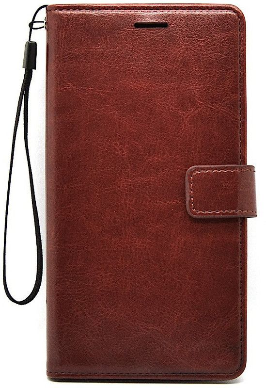 Flipkart SmartBuy Flip Cover for Vivo Y83  (Brown, Shock Proof, Pack of: 1)