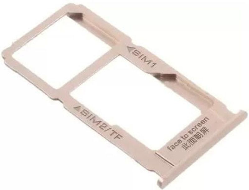 Bay Sim Card Tray  (Compatible With Oppo F1s (GOLD))