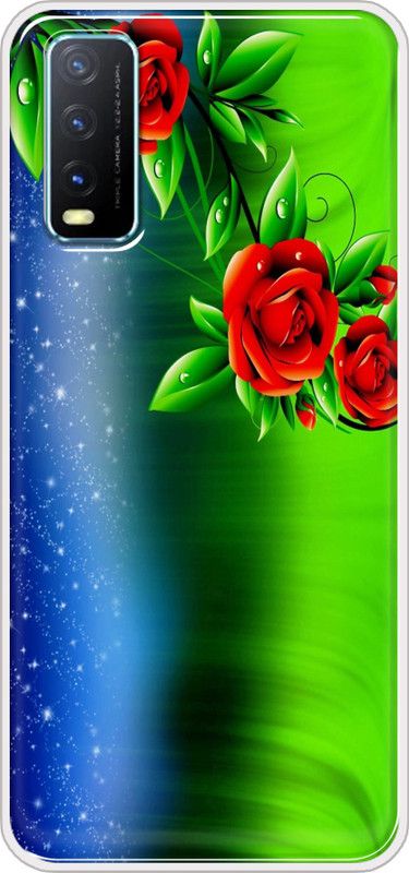 Cooltrend Back Cover for Vivo Y20G  (Multicolor, Grip Case, Silicon, Pack of: 1)