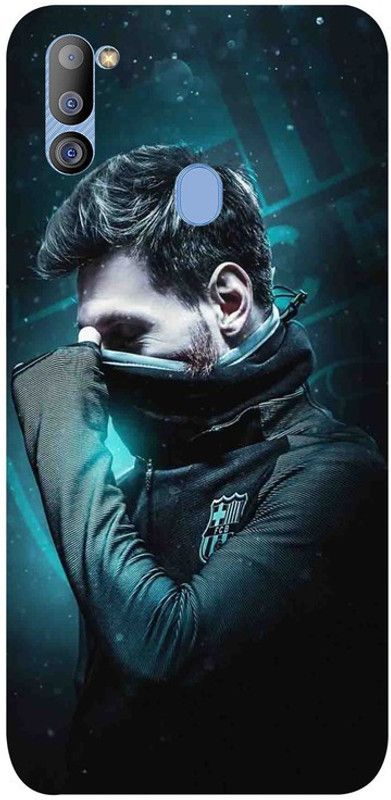 Golden Mask Back Cover for Sky Hawk Back Cover For Samsung Galaxy M21 Tomcruise  (Multicolor, Waterproof, Silicon, Pack of: 1)