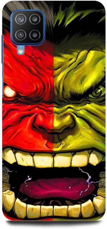 FUGGA Back Cover for SAMSUNG Galaxy F62, HULK, AVENGER, ANGRY, GREEN, RED, HULK, AVENGERS  (Multicolor, Hard Case, Pack of: 1)