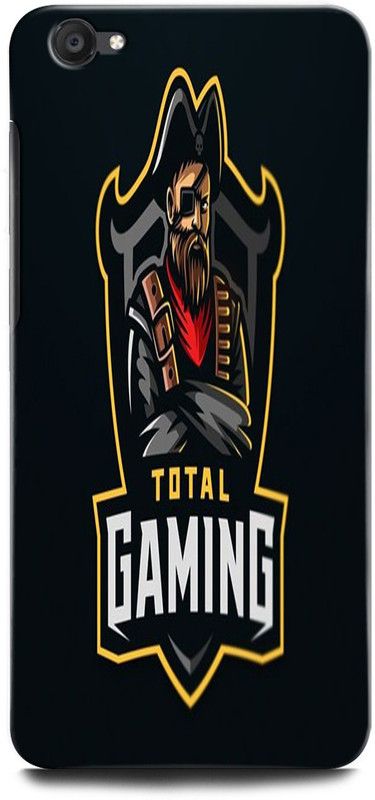 ORBIQE Back Cover for ViVO Y55 TOTAL GAMING LOGO, FREEFIRE, JUEGO, GUN, METAL, FIRE, GAME  (Multicolor, Hard Case, Pack of: 1)