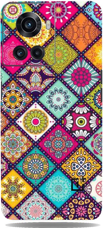 AsSkin One Plus 10R, one plus 10r Mobile Skin  (Ultra Super Flower Art With High Gloss Finish).)