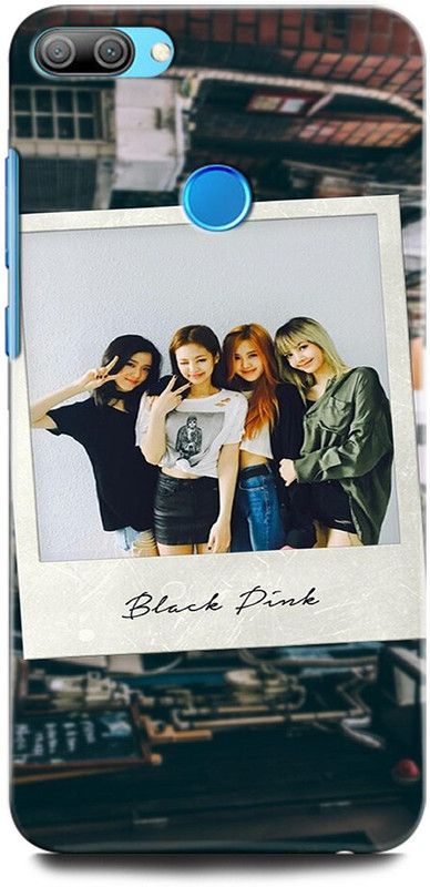 ORBIQE Back Cover for Honor 9N LLD-AL20 LISA, JENNIE, ROSE, JISOO, BLACK PINK FRAME  (Multicolor, Hard Case, Pack of: 1)