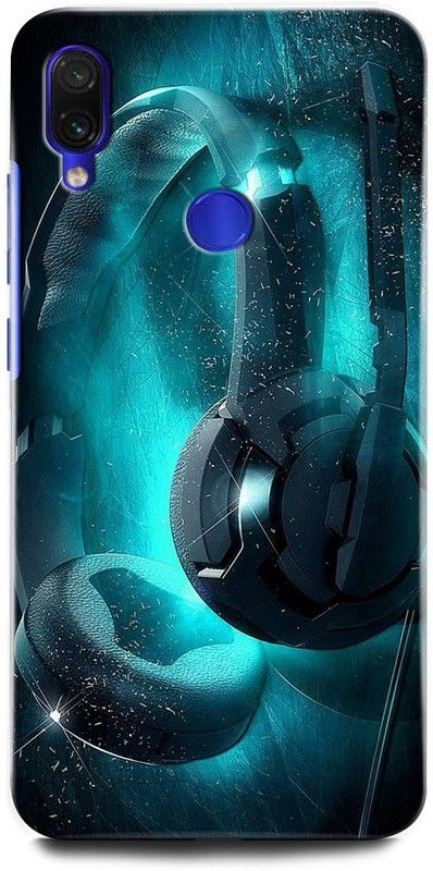 INTELLIZE Back Cover for Redmi Note 7S MZB7742INMUSIC, DANCE, HEADPHONE, MUSIC LOVE, DANCE LOVE  (Multicolor, Hard Case, Pack of: 1)