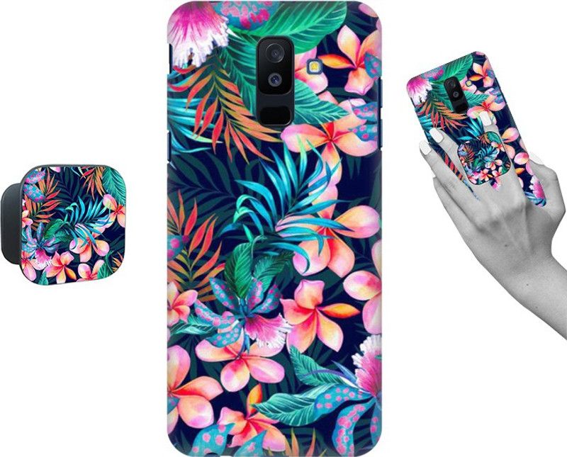 Coberta® Back Cover for Samsung Galaxy J8  (Multicolor, Cases with Holder, Pack of: 1)