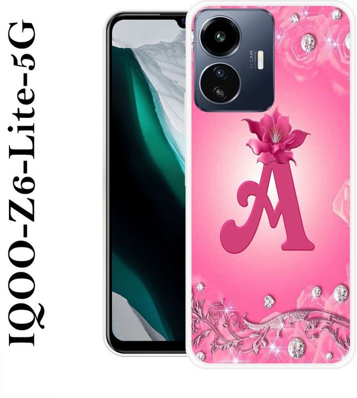 KUDI Back Cover for IQOO Z6 Lite 5G  (Pink, Grip Case, Silicon)