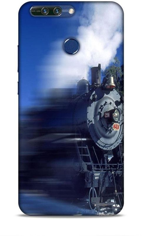 Keviv Back Cover for Honor 8 Pro  (Blue, 3D Case, Pack of: 1)