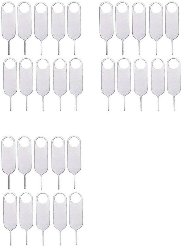 BBS PRO ( Pack of-30 pcs) SIM-Card-Tray-Open-Eject-Pin-Removal-Tool-Needle-Opener-Ejector-for-All-Phones- Sim Adapter (Steel) Sim Adapter  (steel)