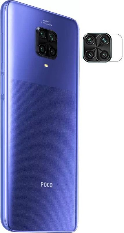 Min Back Camera Lens Glass Protector for Poco M2 Pro  (Pack of: 1)