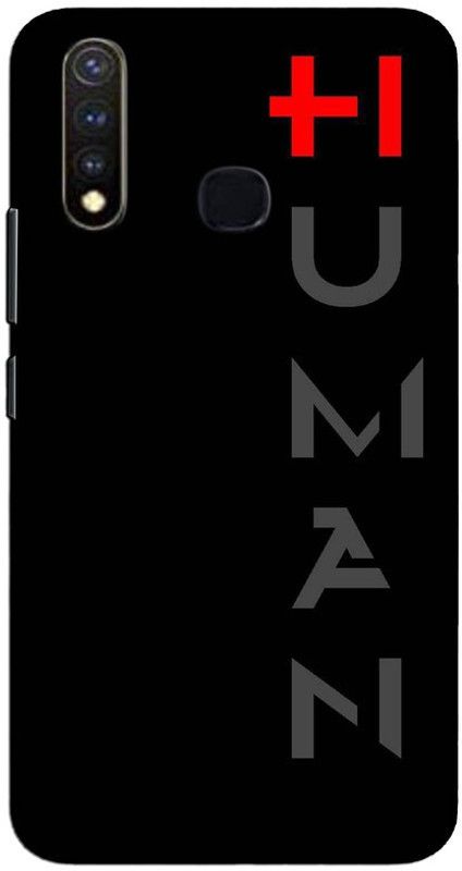 CROKIAN Back Cover for Vivo Y19 Human Back Cover  (Multicolor, Hard Case, Pack of: 1)