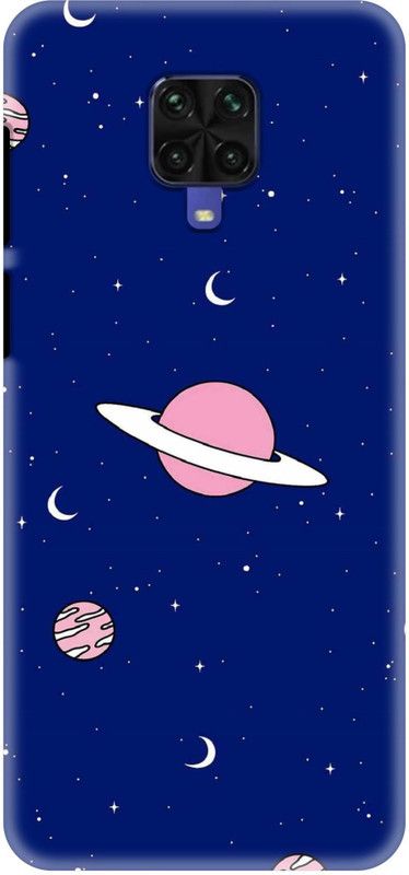 SP KING Back Cover for POCO M2PRO  (Blue, 3D Case)
