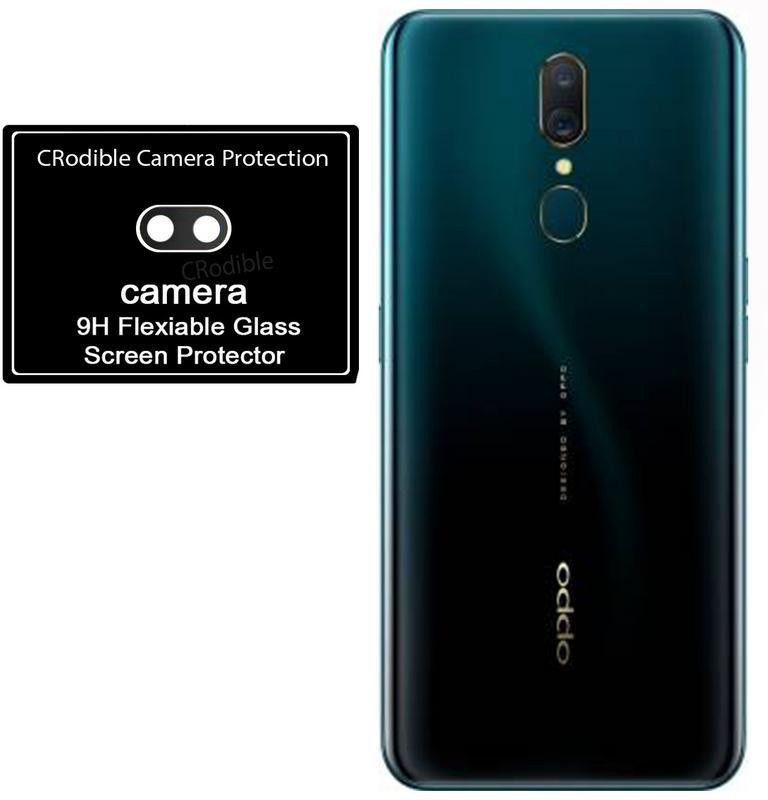 CRodible Back Camera Lens Glass Protector for OPPO A9 (Marble Green, 128 GB)  (4 GB RAM)  (Pack of: 1)