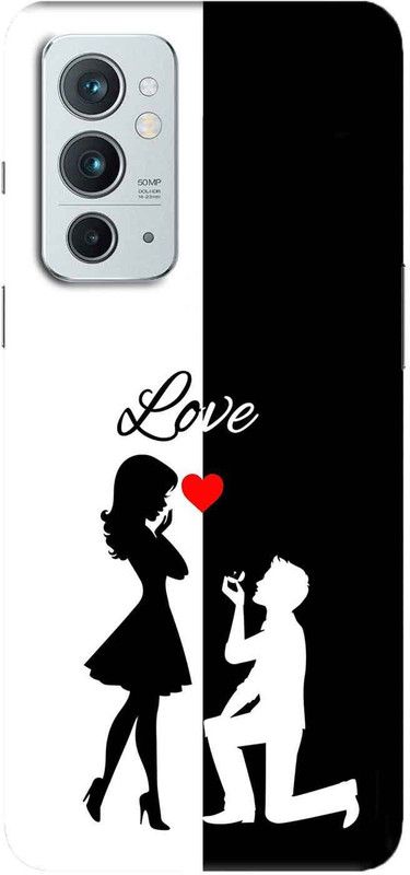 NDCOM Back Cover for OnePlus 9RT 5G Love Proposal Printed  (Multicolor, Hard Case, Pack of: 1)