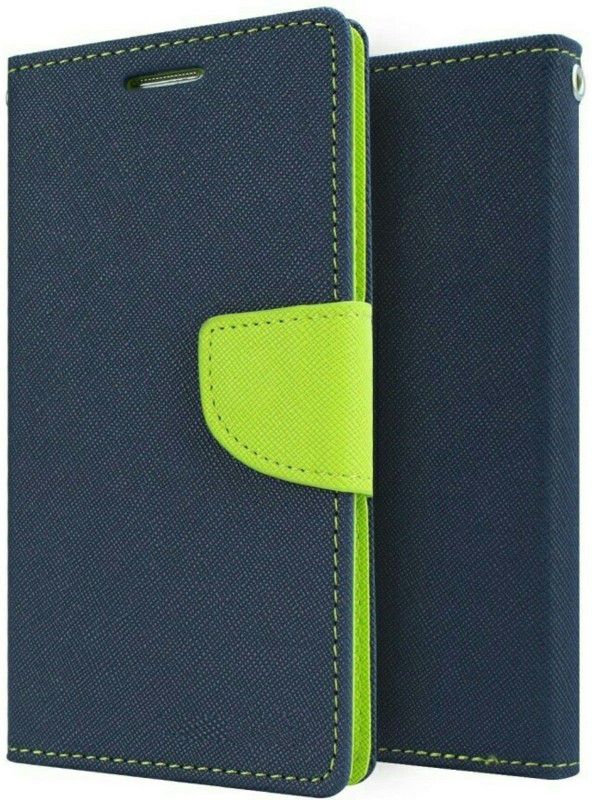 Cowboy Flip Cover for Mi Redmi Note 5  (Blue, Grip Case)