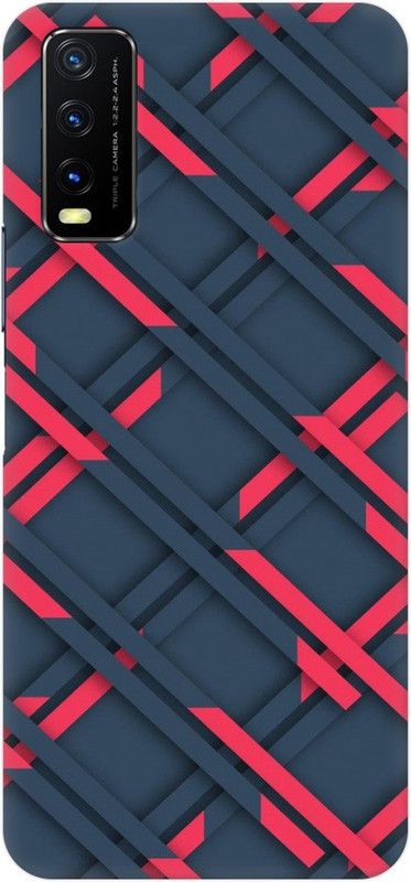 Coberta Case Back Cover for Vivo Y20  (Multicolor, Hard Case, Pack of: 1)
