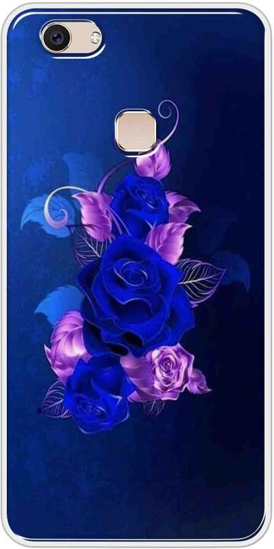Hansviprint Back Cover for Vivo Y83  (Blue, Grip Case, Silicon, Pack of: 1)