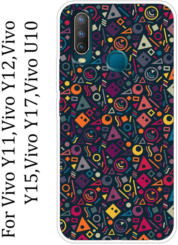 Anami Back Cover for vivo Y11, vivo Y12, vivo Y17, vivo U148  (Multicolor, Grip Case, Silicon)