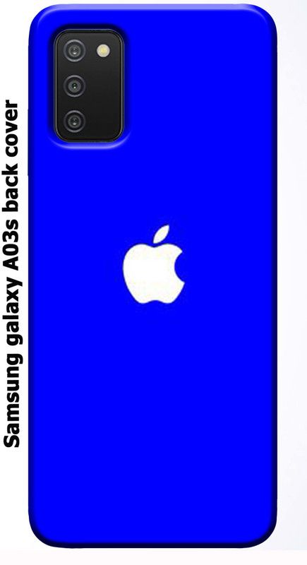 Lesend Back Cover for Samsung Galaxy A03s  (Blue, Dual Protection, Silicon, Pack of: 1)
