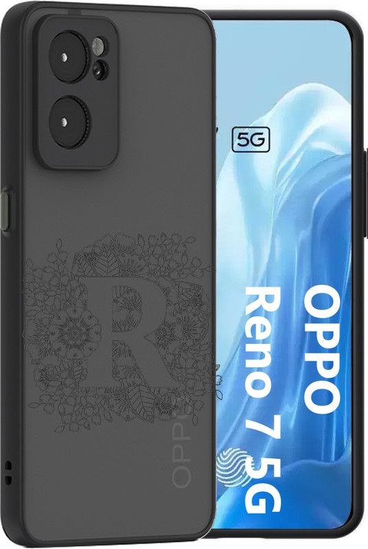 ASMANTIC Back Cover for iQOO Z6 5G, iQOO Z6 R Letter Case  (Black, Matte Finish, Pack of: 1)